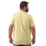 camiseta plus size masculina bear verde cool costas