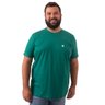 camiseta plus size masculina bear verde imperial frente
