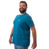 camiseta plus size masculina bear azul skyspace lado
