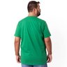 camiseta plus size masculina bear verde brasil costas