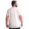 camiseta plus size masculina bear branca costas