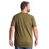 camiseta plus size masculina paris verde costas