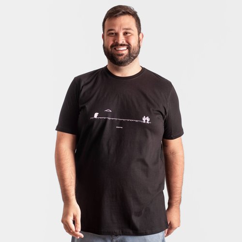 Camiseta Plus Size Masculina No Internet