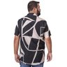 camisa plus size masculina black off costas