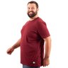 camiseta plus size masculina confort bordo lado