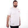 camiseta plus size masculina urbz vermelho lado
