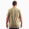 camiseta plus size masculina bear verde claro costas