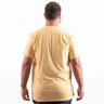 camiseta plus size masculina bear amarela costas