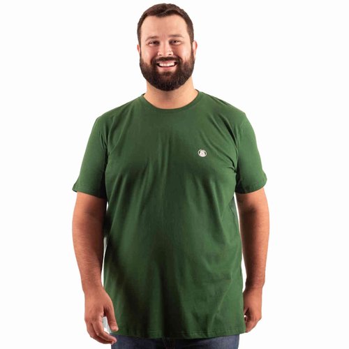 Camiseta Plus Size Masculina Bear Verde