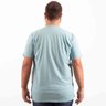 camiseta plus size masculina bear azul celeste costas
