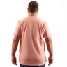 camiseta plus size masculina bear rosa costas
