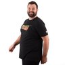 camiseta plus size masculina urbz bskt verde lado