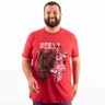camiseta plus size masculina urbz hayala vermelha frente