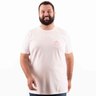 camiseta plus size masculina pagodinho branca frente