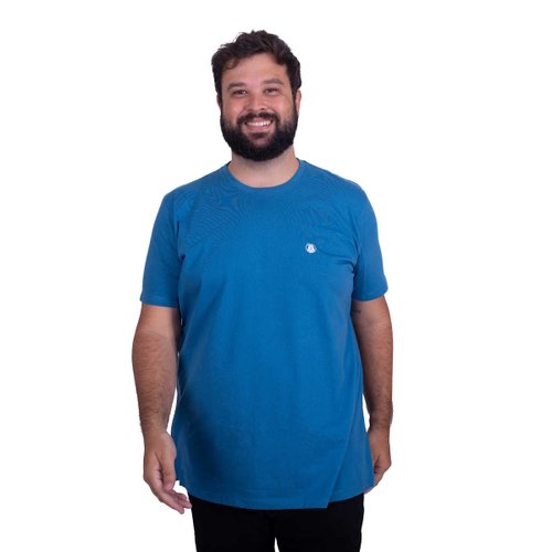 Camiseta Plus Size Masculina Bear Azul Atlantic
