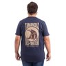 camiseta plus size masculina tamandua costas