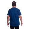 camiseta plus size masculina cachaca azul costas
