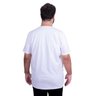 camiseta plus size masculina praiou branca costas