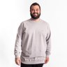 agasalho plus size masculino moletom ba sico bear mescla frente