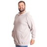 agasalho plus size masculino moletom canguru bear mescla lado