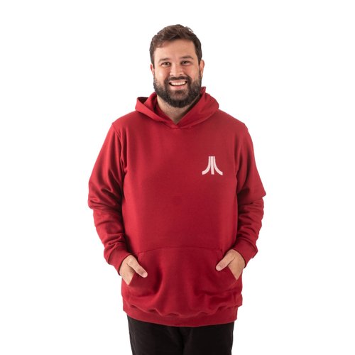 Agasalho Plus Size Masculino Moletom Atari