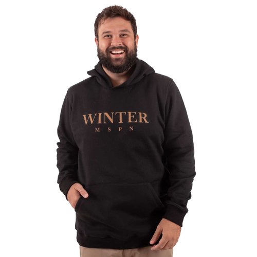 Agasalho Plus Size Masculino Moletom Winter