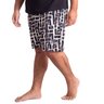 pijama plus size masculino elastic fresh lab preto shorts