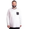 pijama plus size masculino ml branco e preto camiseta