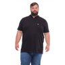 camiseta plus size masculina capuz preta mais pano frente