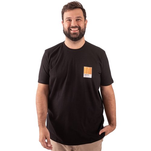 Camiseta Plus Size Masculina Beertone Preta