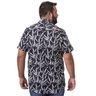 camisa plus size masculina bamboo black costas