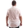 camisa plus size masculina viscose off white costas
