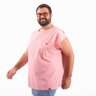 camisa plus size masculina japan detail salmao lado