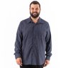 camisa plus size masculina flanela arenal mais pano frente
