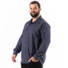camisa plus size masculina flanela arenal mais pano lado