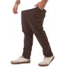 calca plus size masculina sport fino confort cafe frente