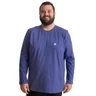 camiseta plus size masculina ml bear azul tucano frente