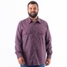 camisa plus size masculina flanela erebo mais pano frente
