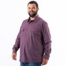 camisa plus size masculina flanela erebo mais pano lado