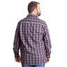 camisa plus size masculina flanela xadrez marine costas