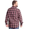 camisa plus size masculina flanela xadrez oscar costas