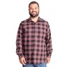 camisa plus size masculina flanela xadrez oscar frente
