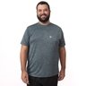 camiseta plus size masculina dry fit air tech verde frente