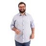 camisa plus size masculina roberth m frente 2