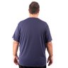 camiseta plus size masculina poliamida laufen azul tucano costas