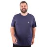 camiseta plus size masculina poliamida laufen azul tucano frente