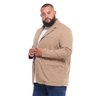 blazer plus size masculino sarja caqui mais pano lado