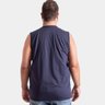 machao plus size masculina bear azul marinho costas
