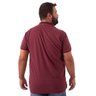 polo plus size masculina supreme bordo costas