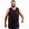 regata plus size masculina bear preta frente